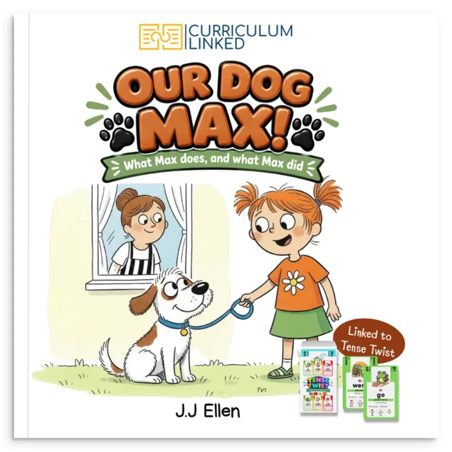 Tense Twist + Our Dog Max: Past Tense Bundle – cover