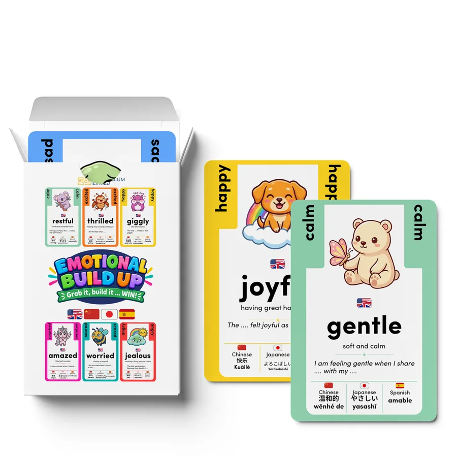 Emotional Build Up! 80 Feeling Words – cover