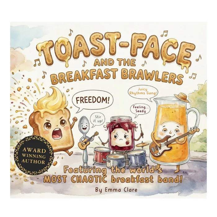 Toast-Face and the Breakfast Brawlers – cover